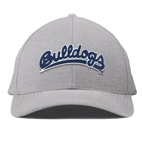 Fresno State University "Bulldogs Script Navy" Curved Elite XGen™ Heather Gray