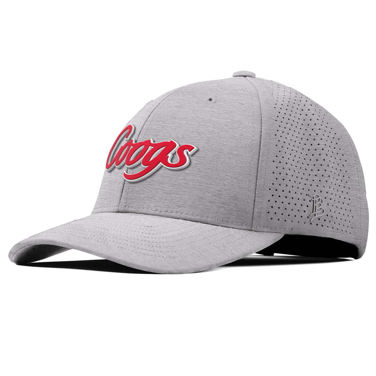 University of Houston "Coogs Script" Curved Elite XGen™ Heather Gray