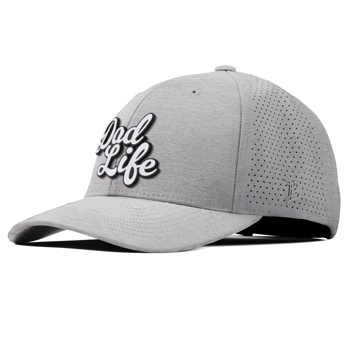Dad LIfe Script Curved Elite XGen™ Heather Gray