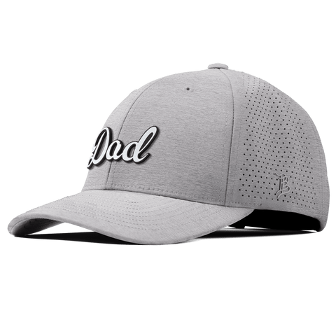Dad Script Curved Elite XGen™ Heather Gray