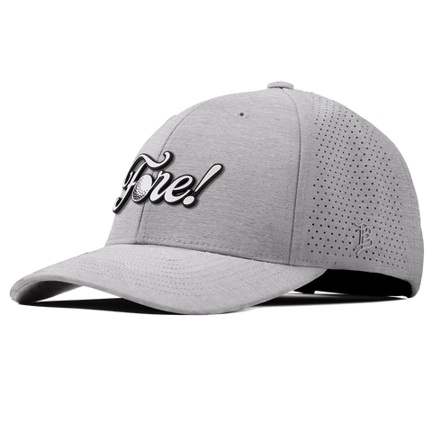 Fore! Script Curved Elite XGen™ Heather Gray
