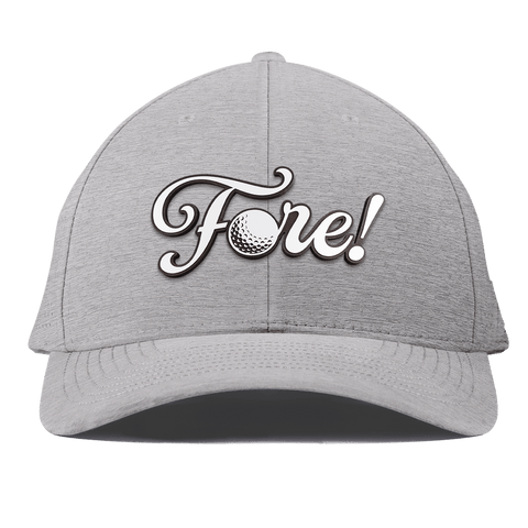 Fore! Script Curved Elite XGen™ Heather Gray