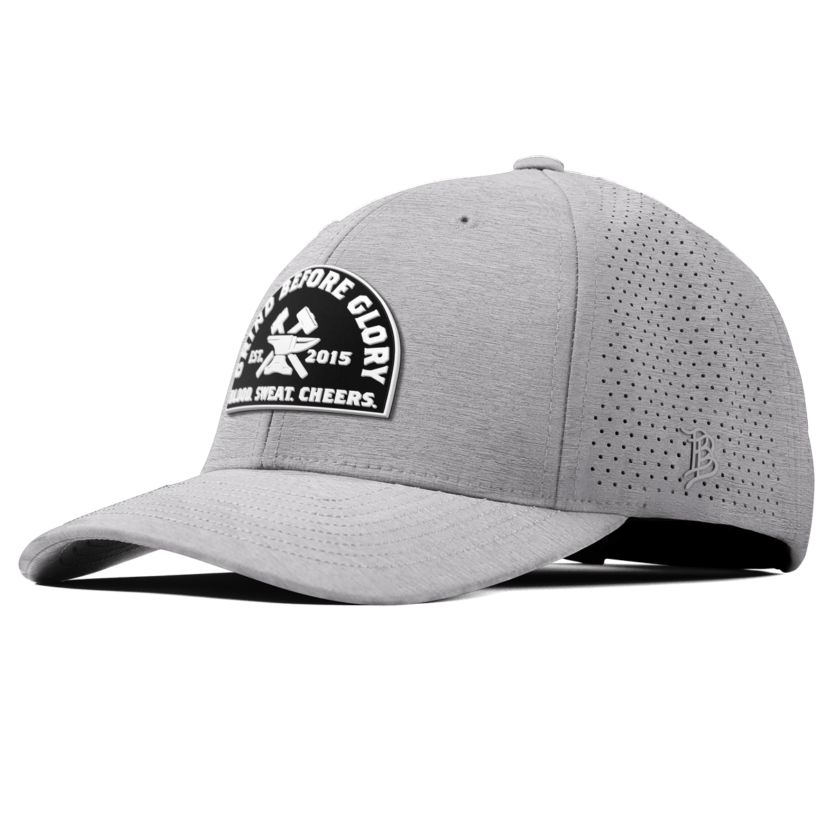 Grind Before Glory Curved Elite XGen™ Heather Gray