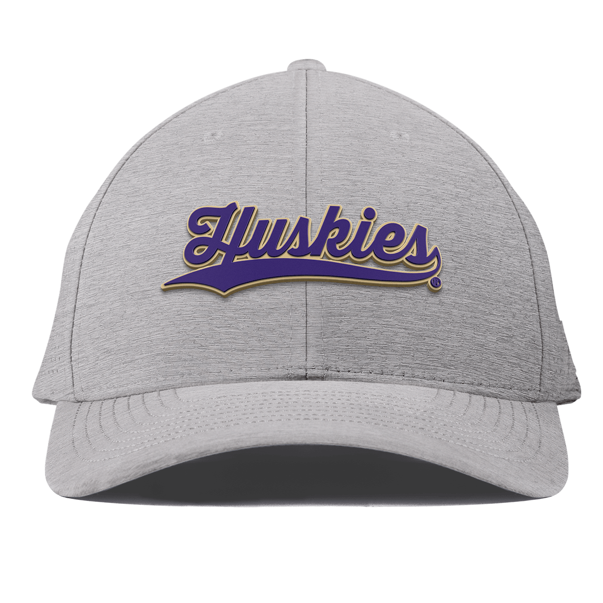 University of Washington "Huskies Script" Curved Elite XGen™ Heather Gray