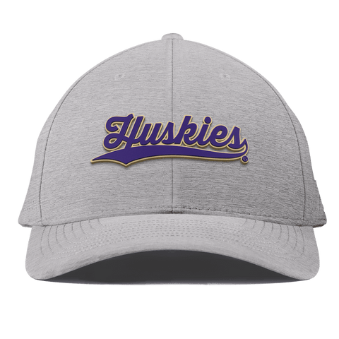 University of Washington "Huskies Script" Curved Elite XGen™ Heather Gray