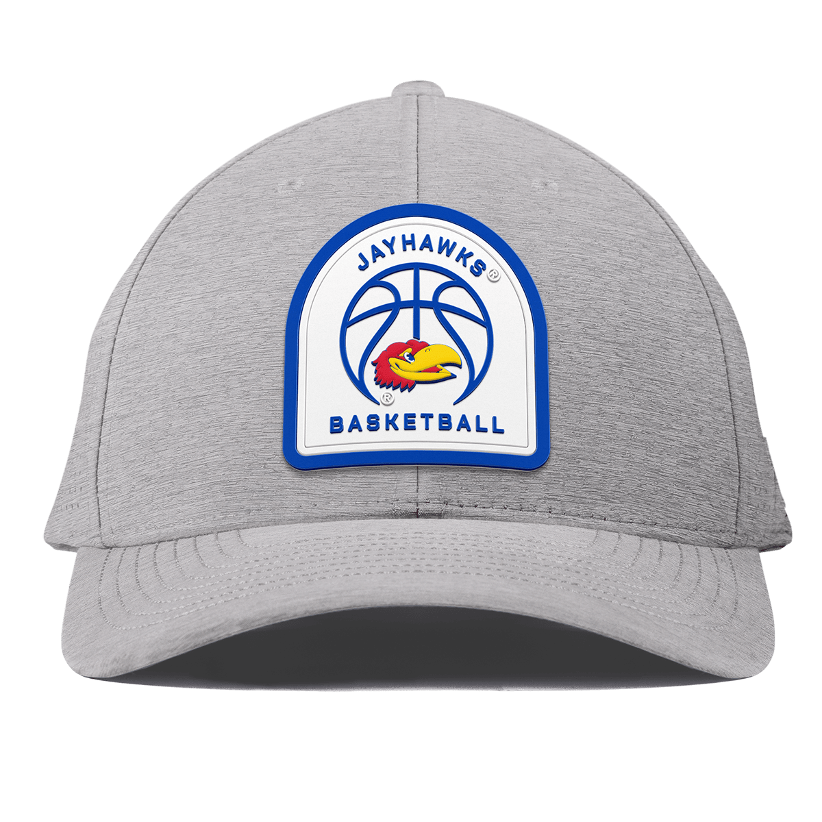 University of Kansas "Kansas Basketball" Curved Elite XGen™ Heather Gray