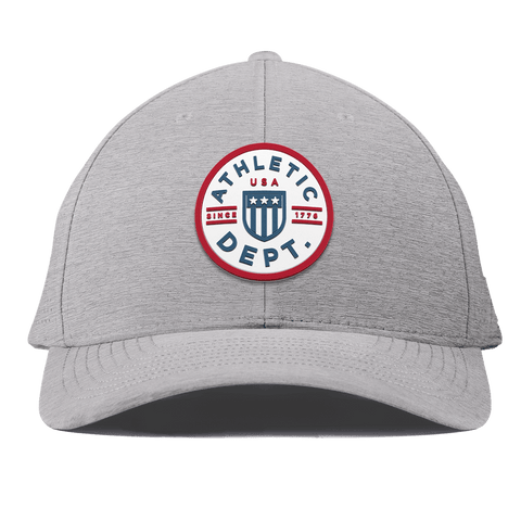 Liberty Letterman Curved Elite XGen™ Hat Heather Gray