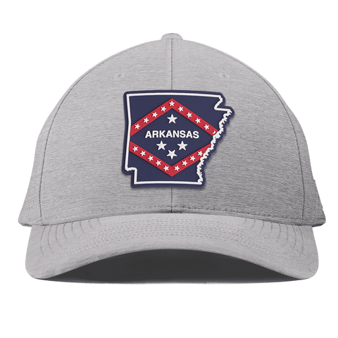 Arkansas Patriot Series Curved Elite XGen™ Heather Gray
