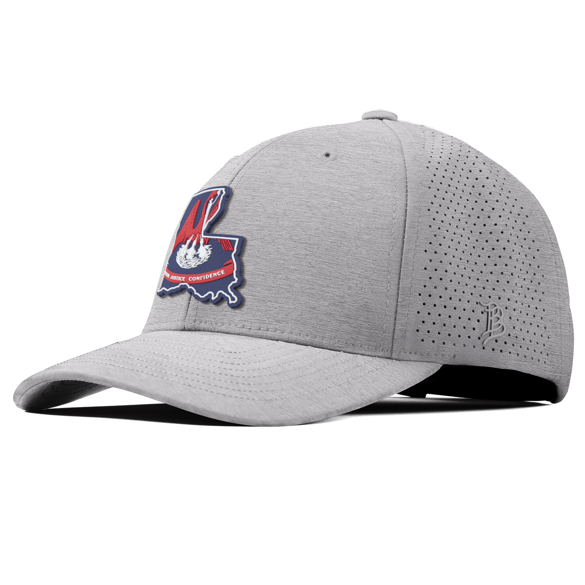 Louisiana Patriot Series Curved Elite XGen™ Heather Gray