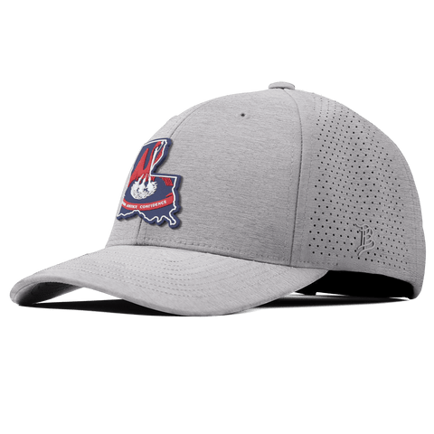 Louisiana Patriot Series Curved Elite XGen™ Heather Gray