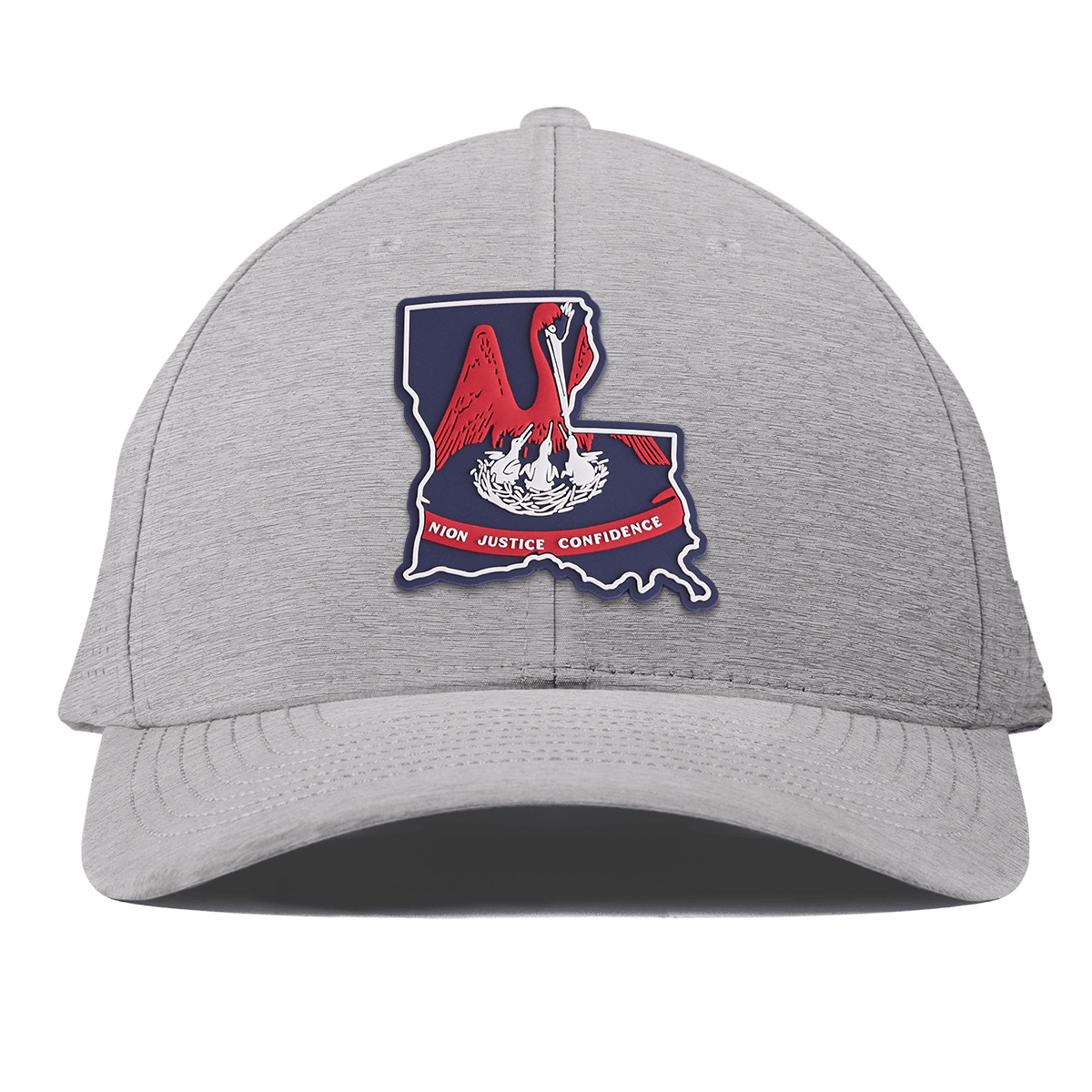 Louisiana Patriot Series Curved Elite XGen™ Heather Gray