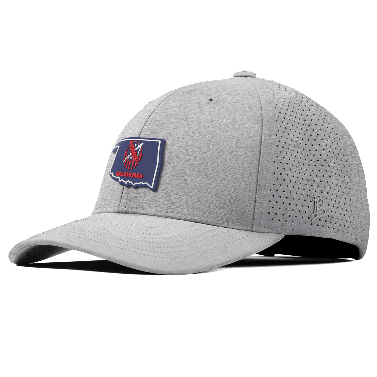 Oklahoma Patriot Series Curved Elite XGen™ Heather Gray