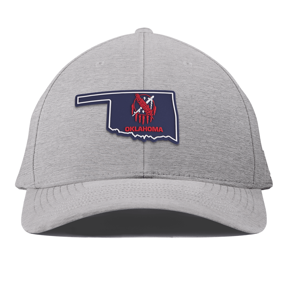 Oklahoma Patriot Series Curved Elite XGen™ Heather Gray