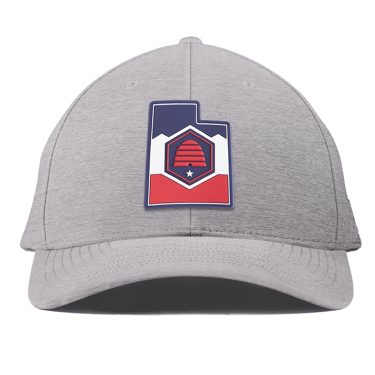 Utah Patriot Series Curved Elite XGen™ Heather Gray