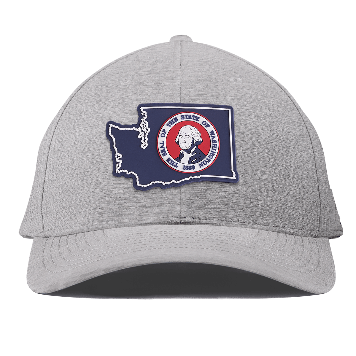 Washington Patriot Series Curved Elite XGen™ Heather Gray