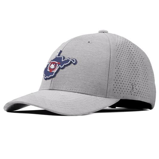 West Virginia Patriot Series Curved Elite XGen™ Heather Gray