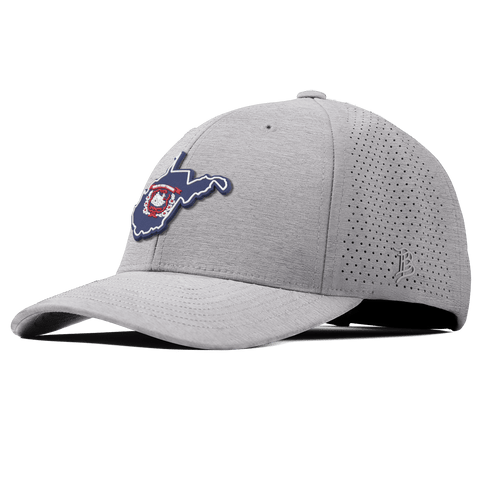 West Virginia Patriot Series Curved Elite XGen™ Heather Gray