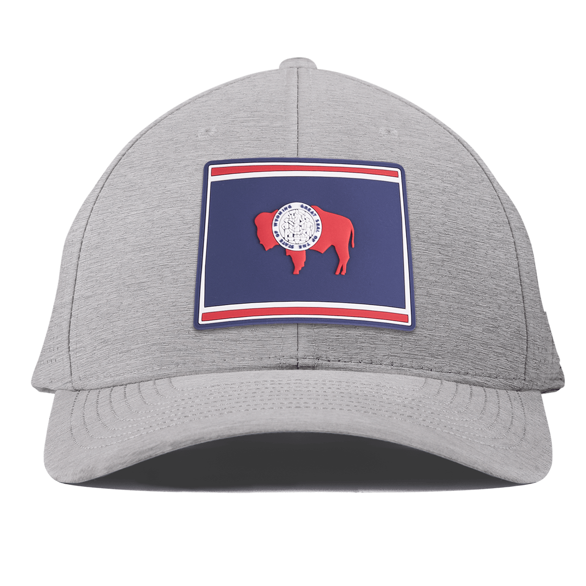 Wyoming Patriot Series Curved Elite XGen™ Heather Gray