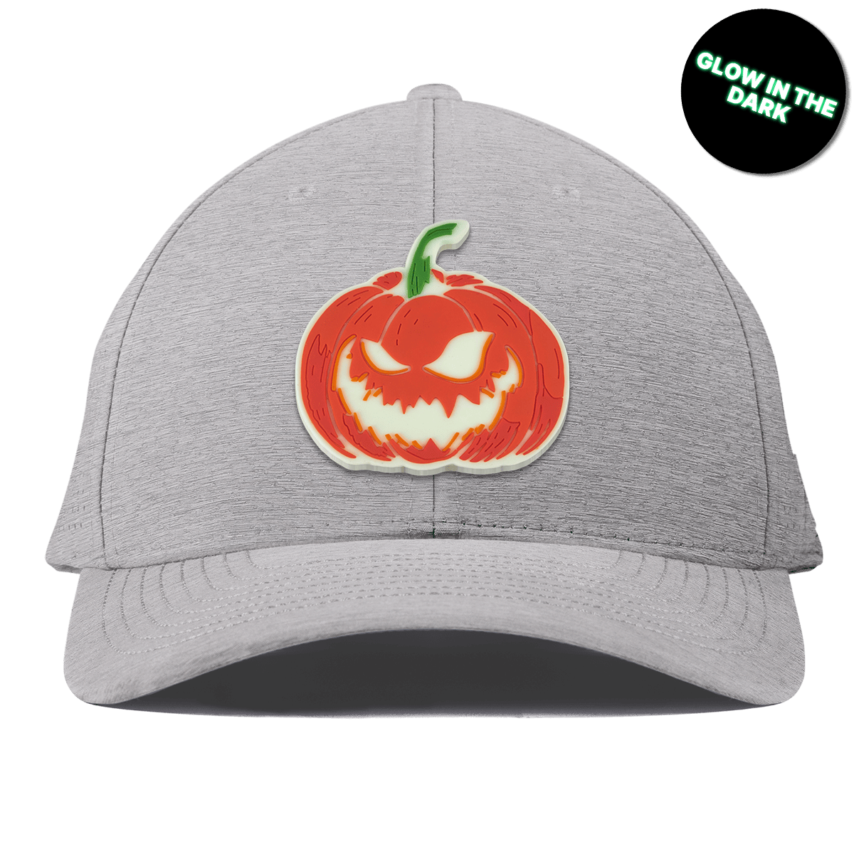 Jack-O-Lantern Glow Curved Elite XGen™ Heather Gray