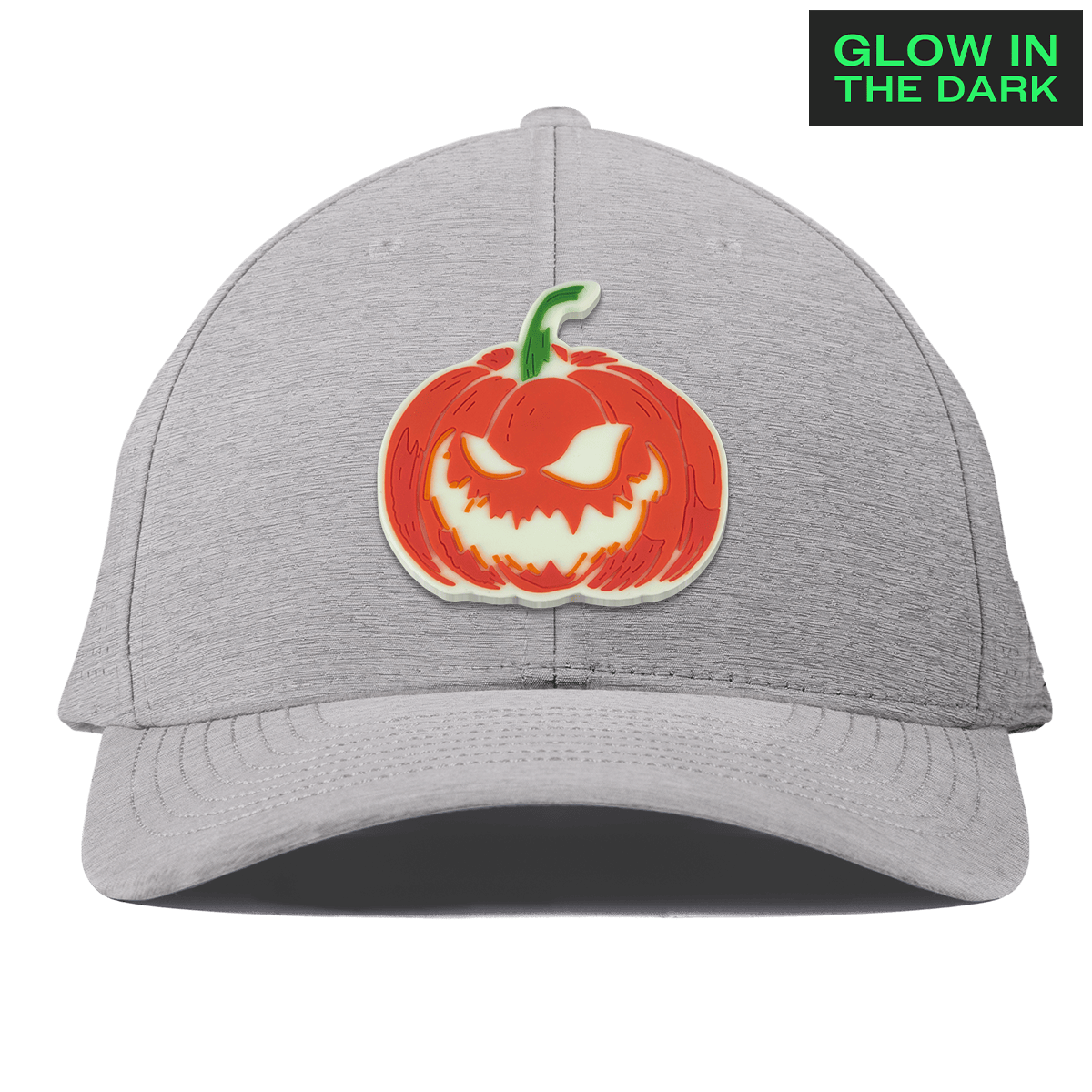 Jack-O-Lantern Glow Curved Elite XGen™ Heather Gray