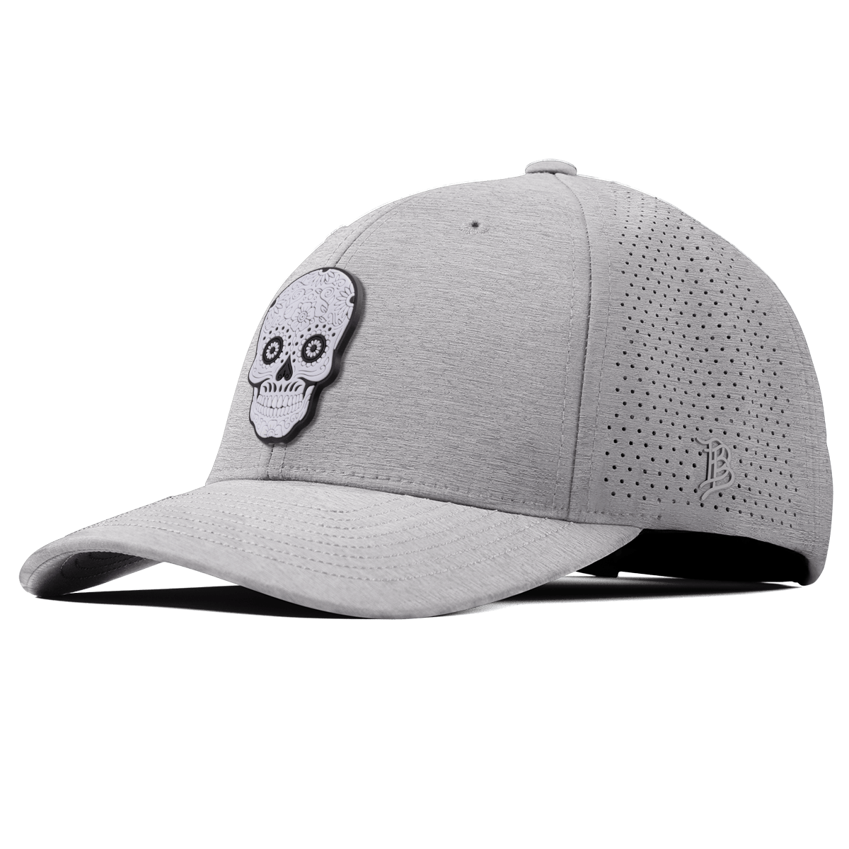 Sugar Skull PVC Curved Elite XGen® Heather Gray