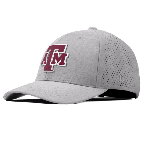 Texas A&M University "Texas A&M Block" Curved Elite XGen™ Heather Gray