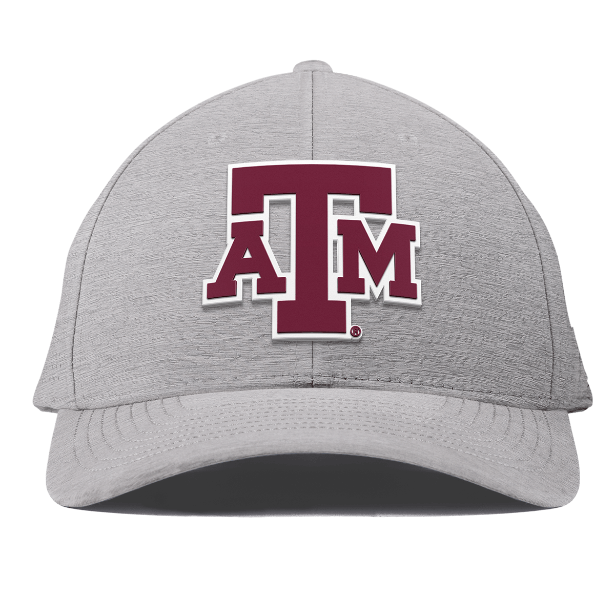 Texas A&M University "Texas A&M Block" Curved Elite XGen™ Heather Gray