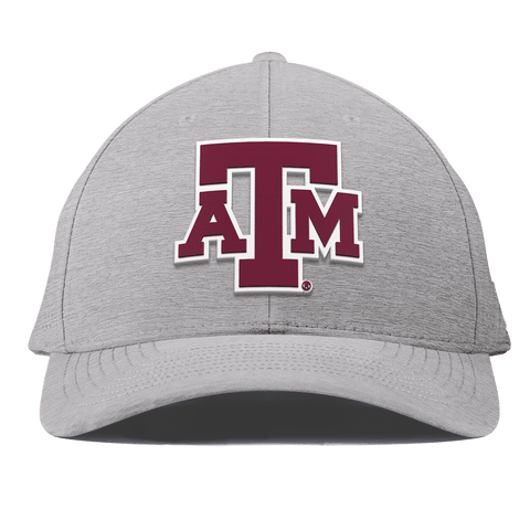 Texas A&M University "Texas A&M Block" Curved Elite XGen™ Heather Gray