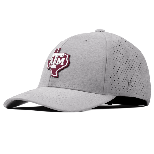 Texas A&M University "Texas A&M Outline" Curved Elite XGen™ Heather Gray