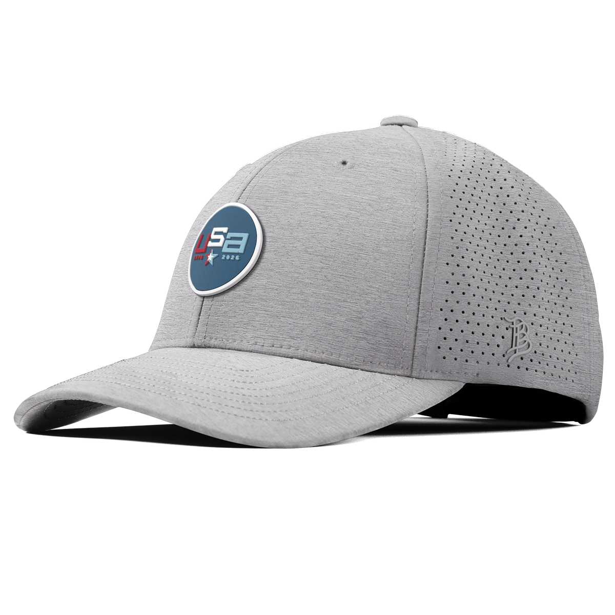 USA 250 Curved Elite XGen™ Heather Gray