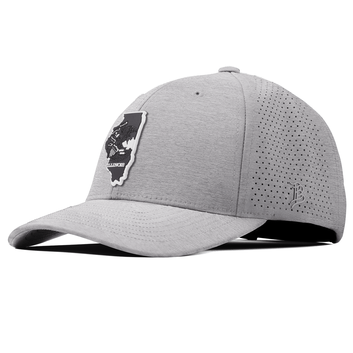 Illinois Vintage Curved Elite XGen™ Heather Gray