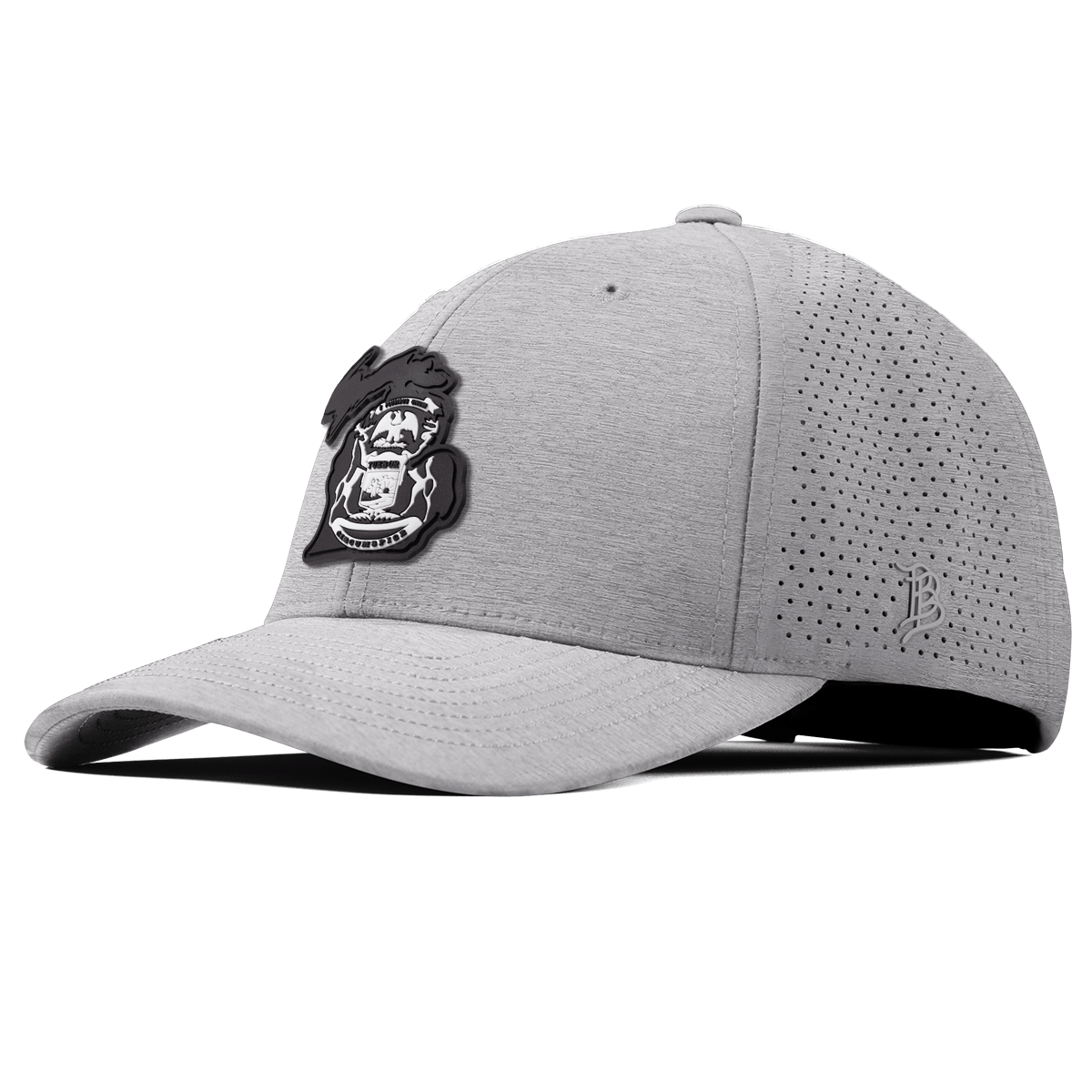 Michigan Vintage Curved Elite XGen™ Heather Gray