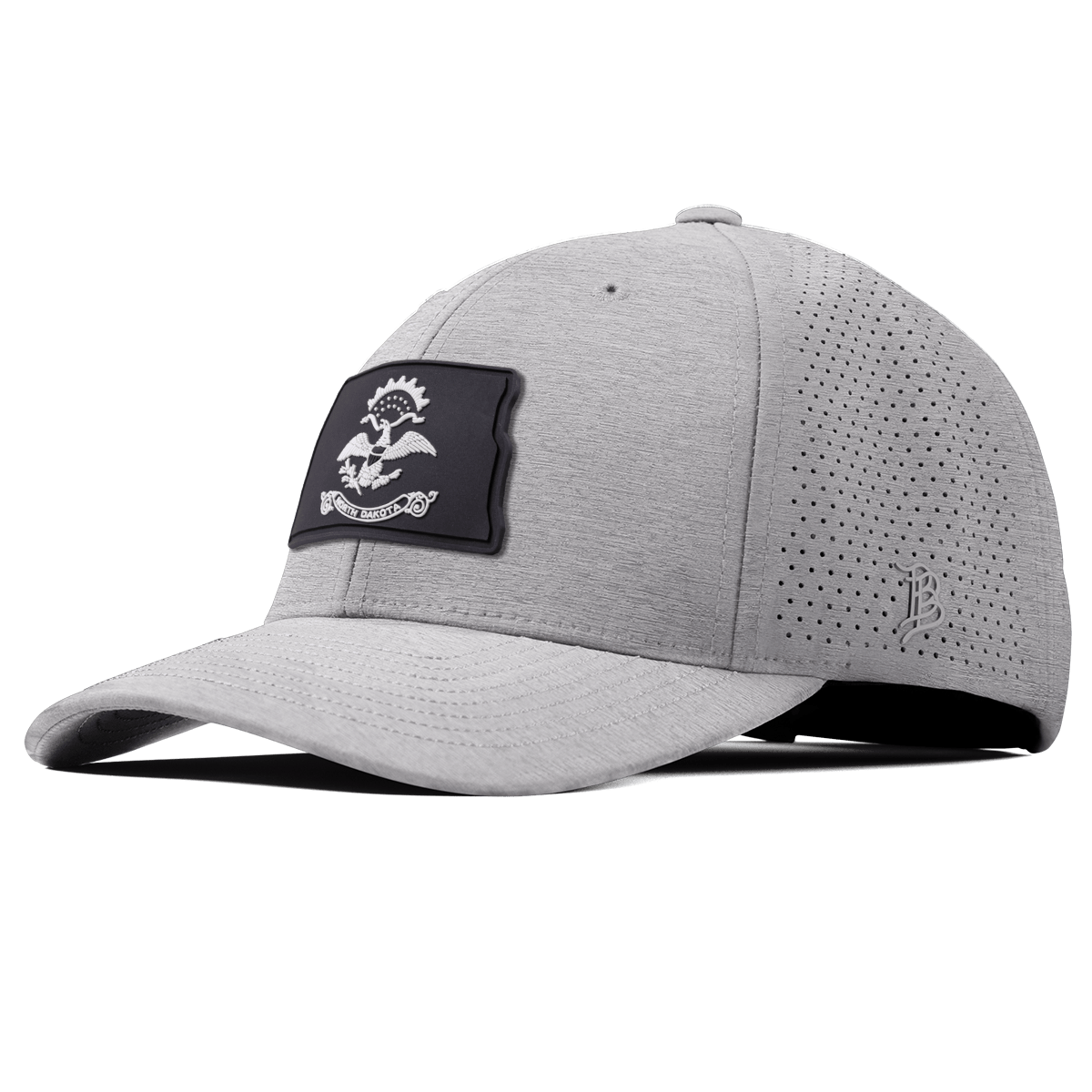 North Dakota Vintage Curved Elite XGen™ Heather Gray