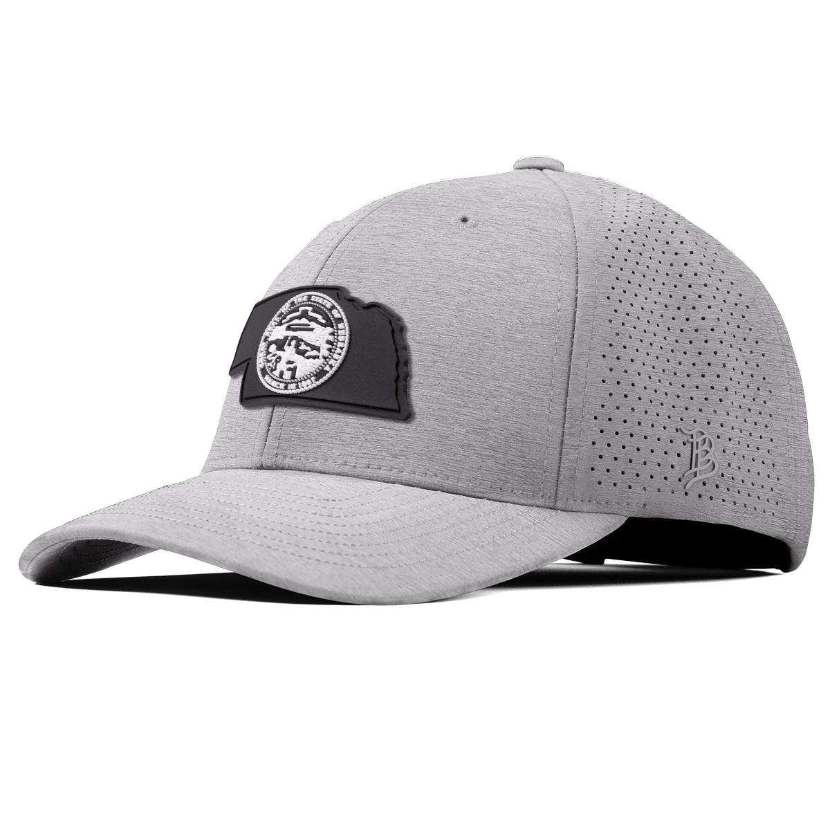 Nebraska Vintage Curved Elite XGen™ Heather Gray