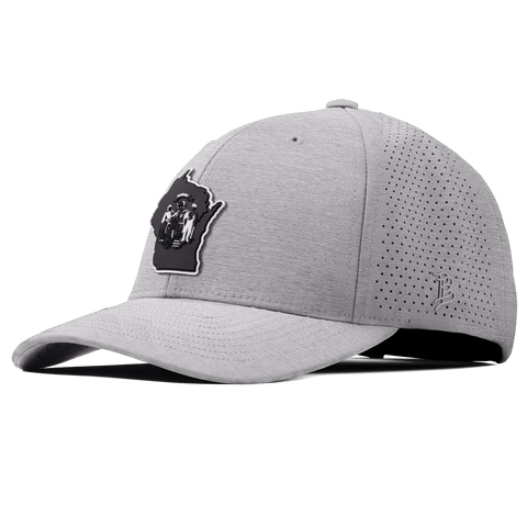 Wisconsin Vintage Curved Elite XGen™ Heather Gray