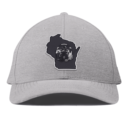 Wisconsin Vintage Curved Elite XGen™ Heather Gray