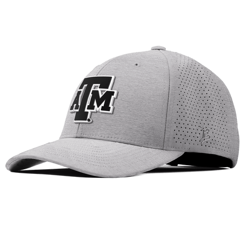 Texas A&M University "Vintage Texas A&M Block" Curved Elite XGen™ Heather Gray