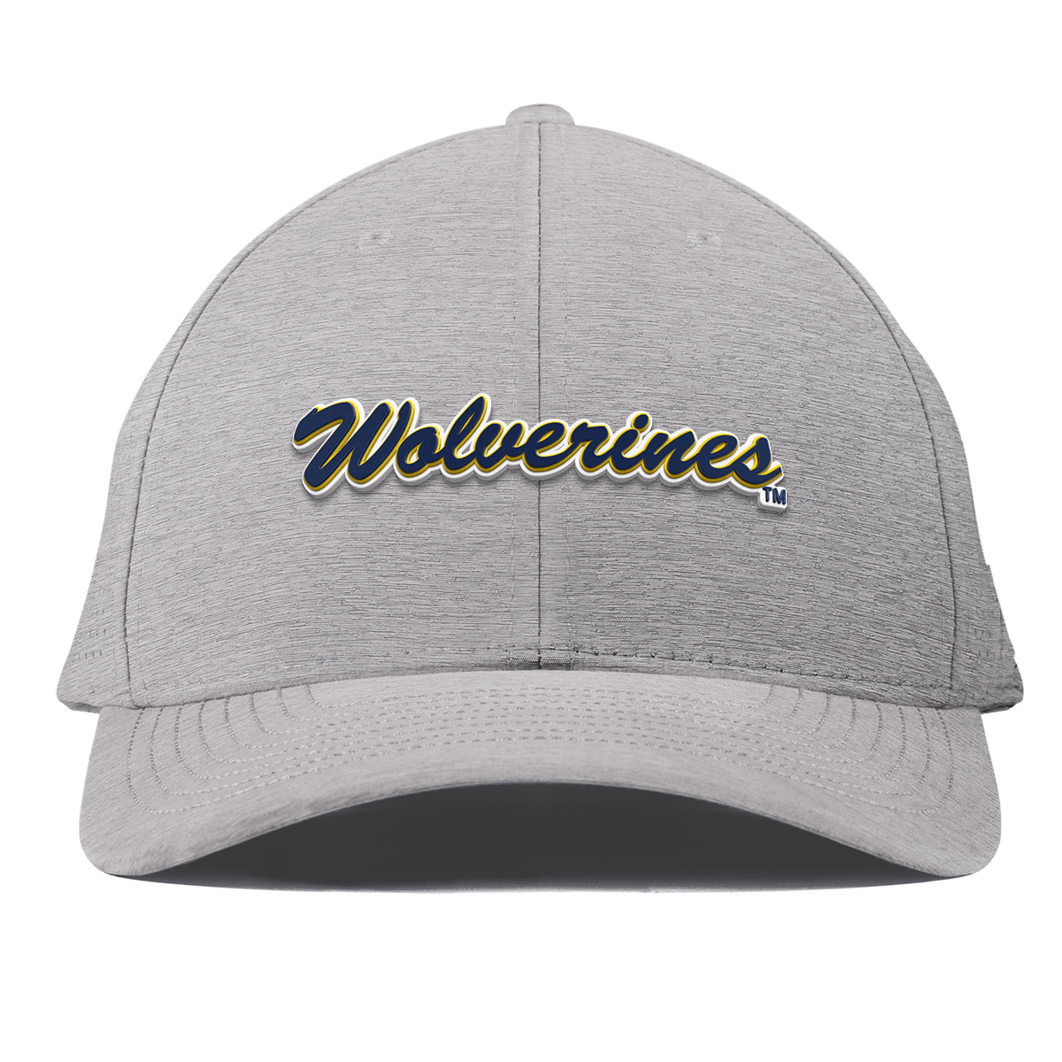 University of Michigan "Wolverines Script" Curved Elite XGen™ Heather Gray