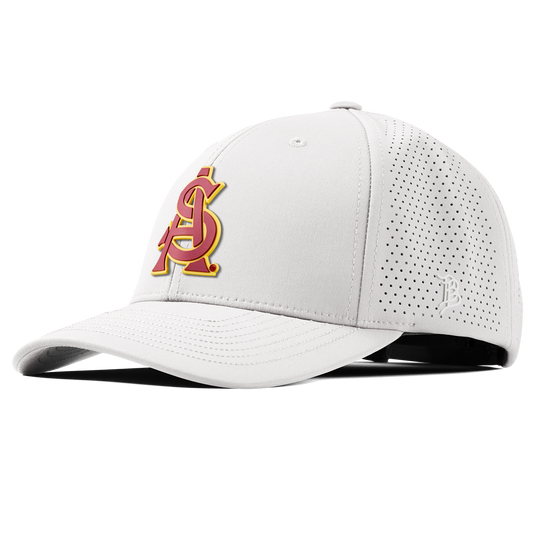 Arizona State University "ASU Baseball and Gold" Curved Elite XGen™ White