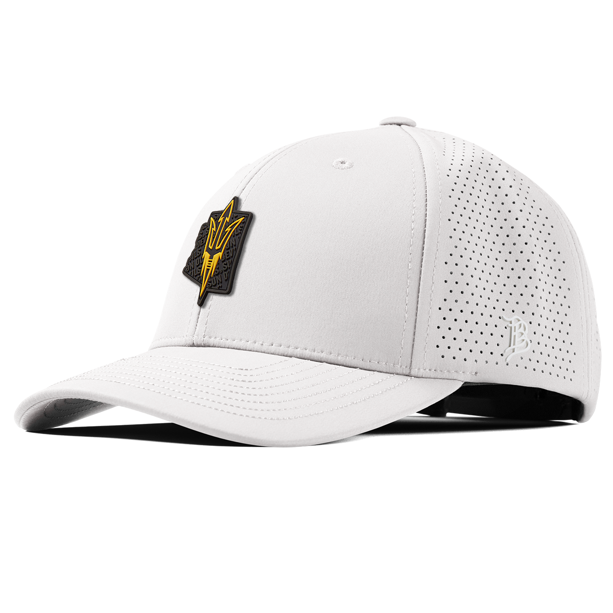 Arizona State University "ASU Blackout Pitchfork" Curved Elite XGen™ White