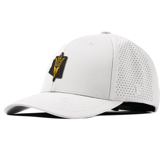 Arizona State University "ASU Blackout Pitchfork" Curved Elite XGen™ White