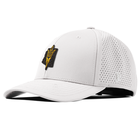 Arizona State University "ASU Blackout Pitchfork" Curved Elite XGen™ White