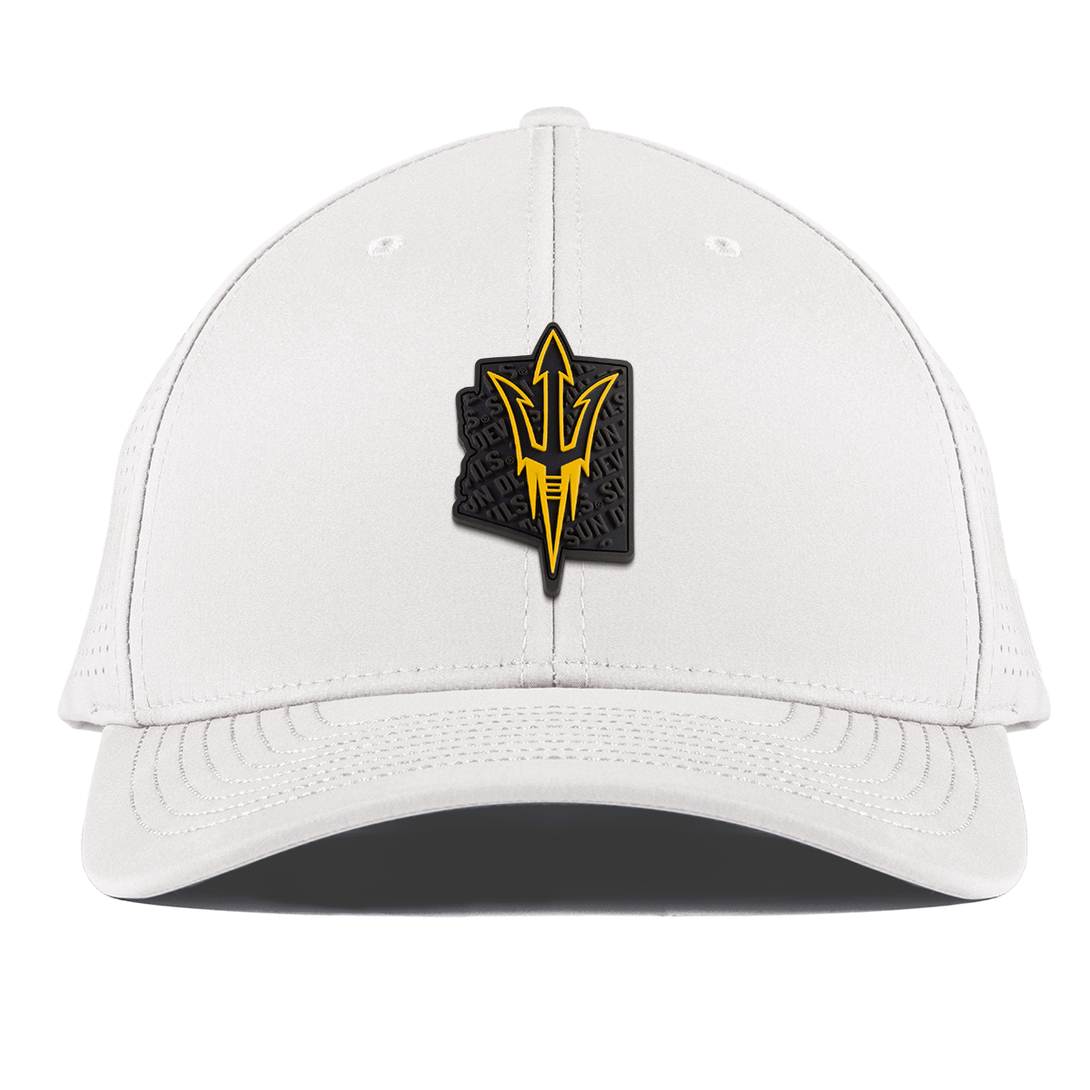 Arizona State University "ASU Blackout Pitchfork" Curved Elite XGen™ White