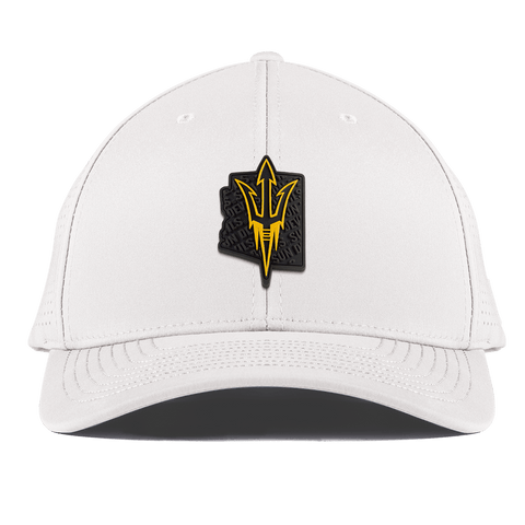Arizona State University "ASU Blackout Pitchfork" Curved Elite XGen™ White