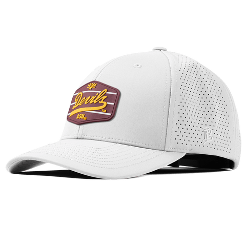 Arizona State University "ASU Devils Maroon" Curved Elite XGen White