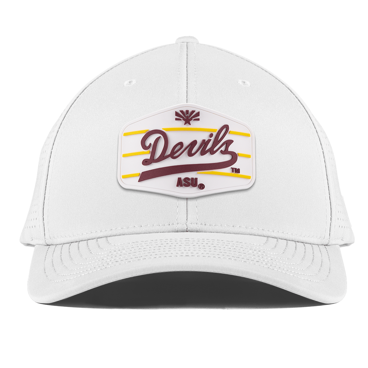Arizona State University "ASU Devils White" Curved Elite XGen White