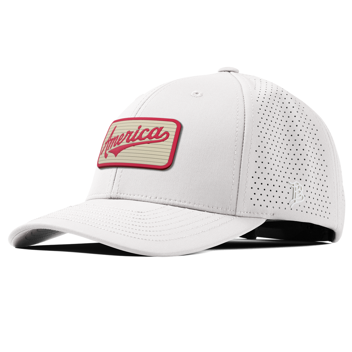 America Badge Curved Elite XGen™ White