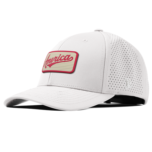 America Badge Curved Elite XGen™ White