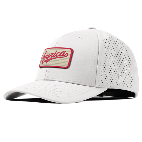 America Badge Curved Elite XGen™ White