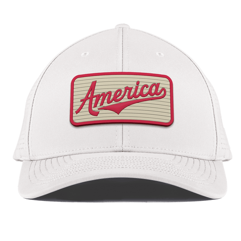 America Badge Curved Elite XGen™ White